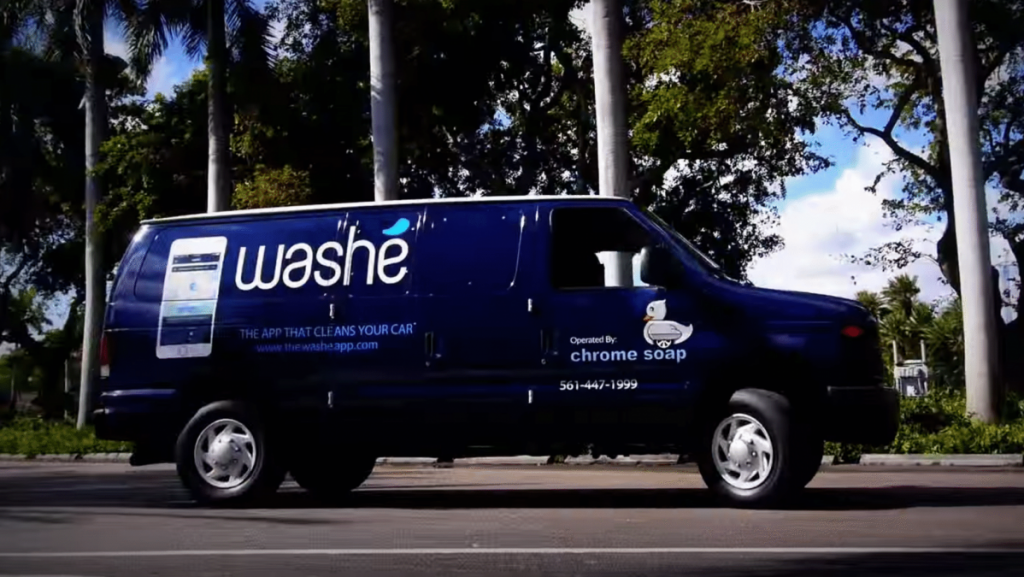 Washé The Uber of Mobile Car Washing & Detailing GarageSpot