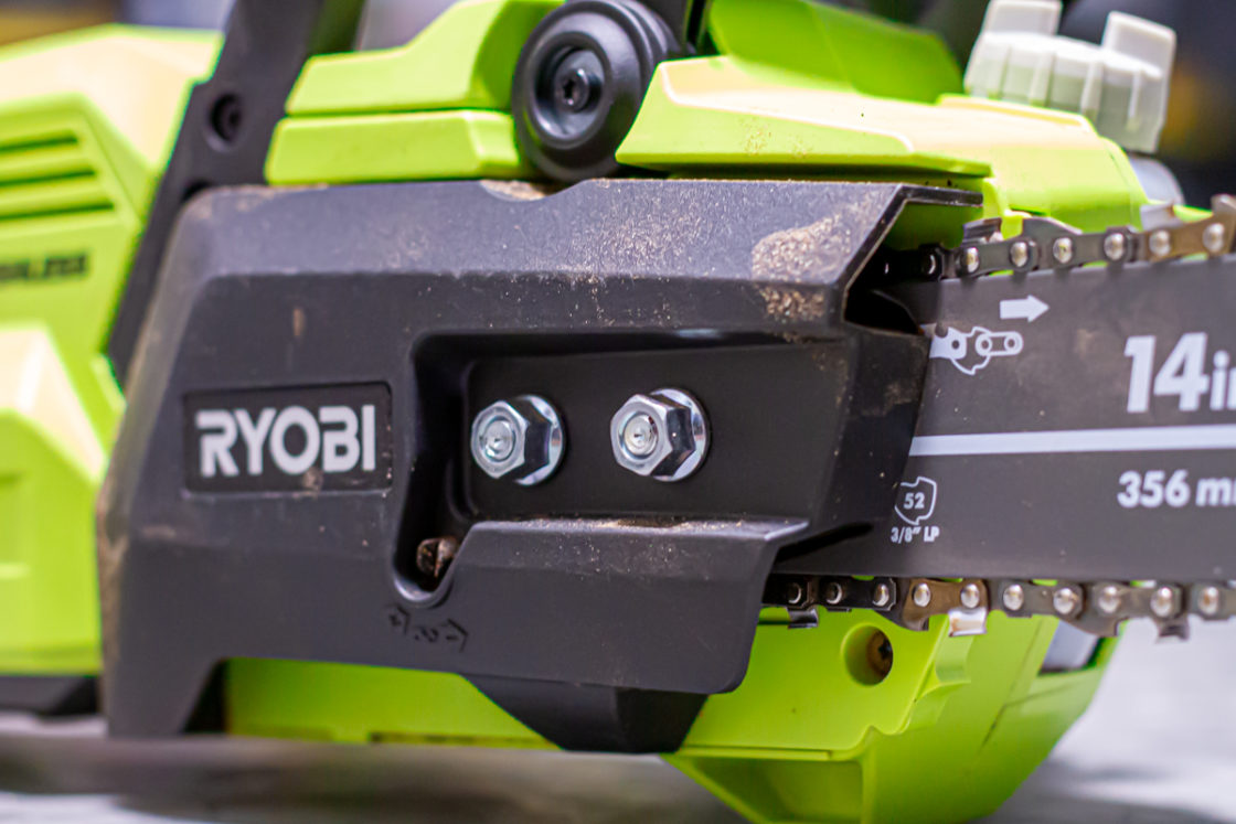 Hands On: RYOBI 14" 40V Brushless Cordless Chainsaw - GarageSpot