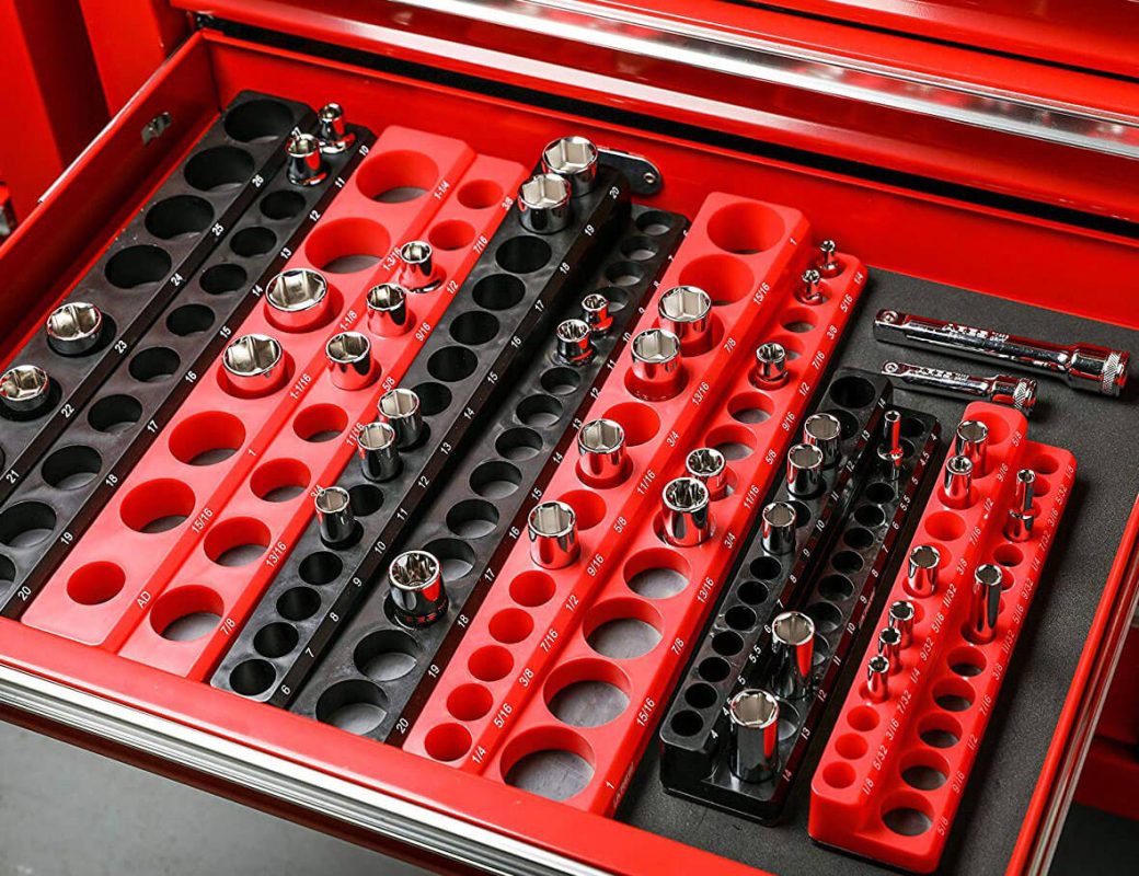 Best Socket Organizer For Amateur And Professional Mechanics 2021 ...